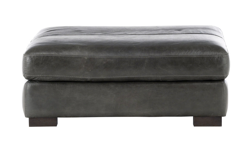 Nicco Leather Cocktail Ottoman